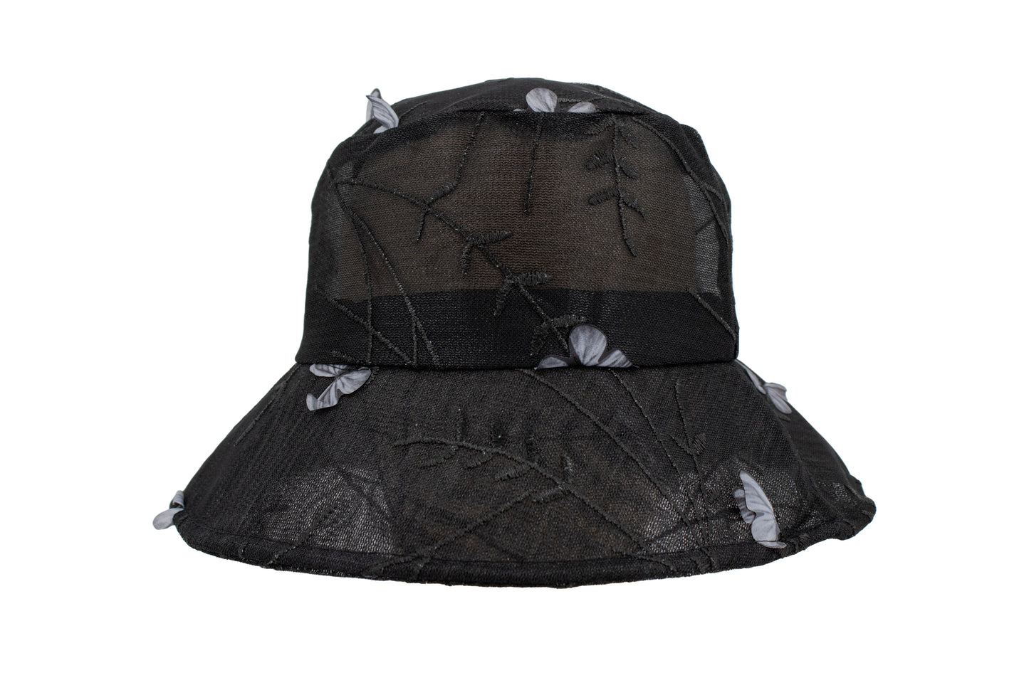 BUCKET HAT WITH BUTERFLY