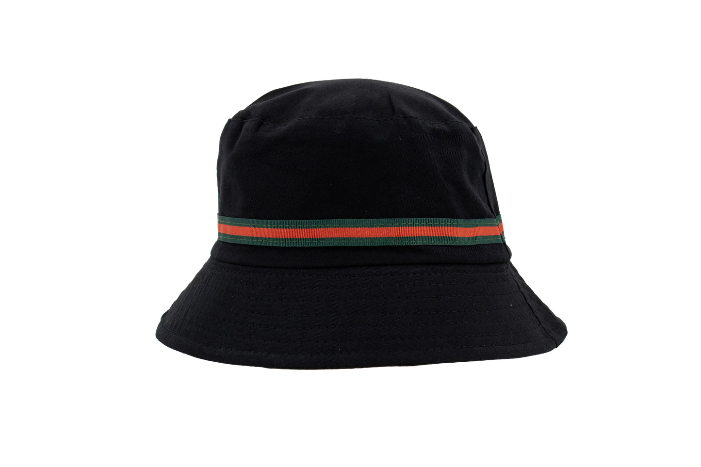 BUCKET HAT WITH STRIPE