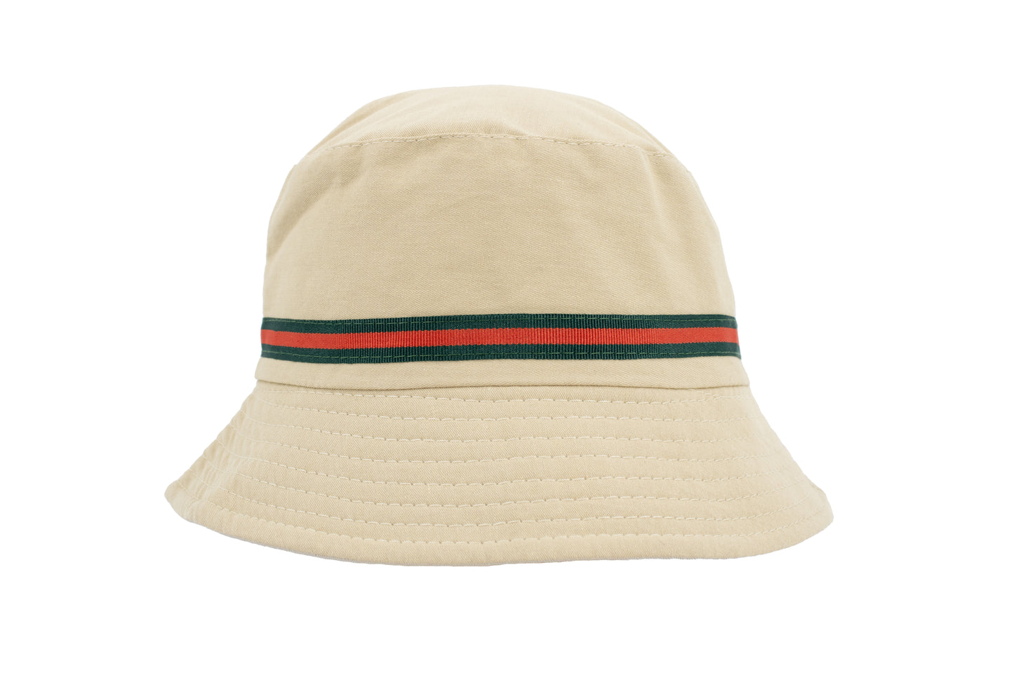 BUCKET HAT WITH STRIPE