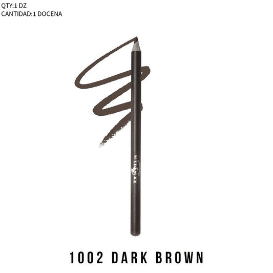 DOZEN ULTRA FINE EYE LINER 1002 DARK BROWN