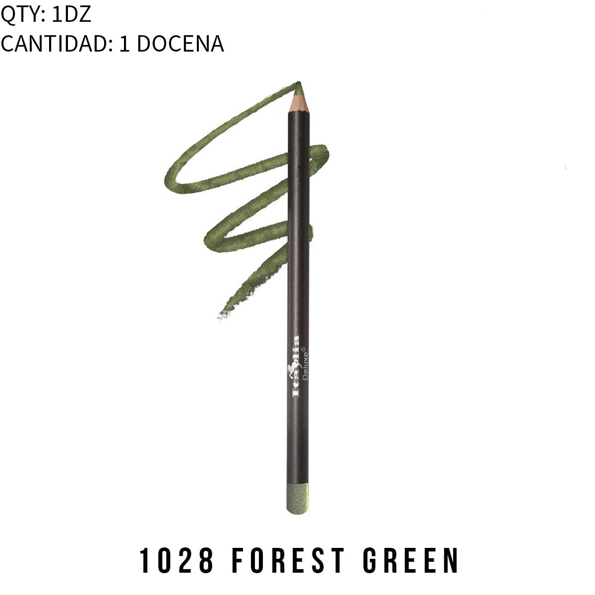 DOZEN ULTRA FINE EYE LINER 1028 FOREST GREEN