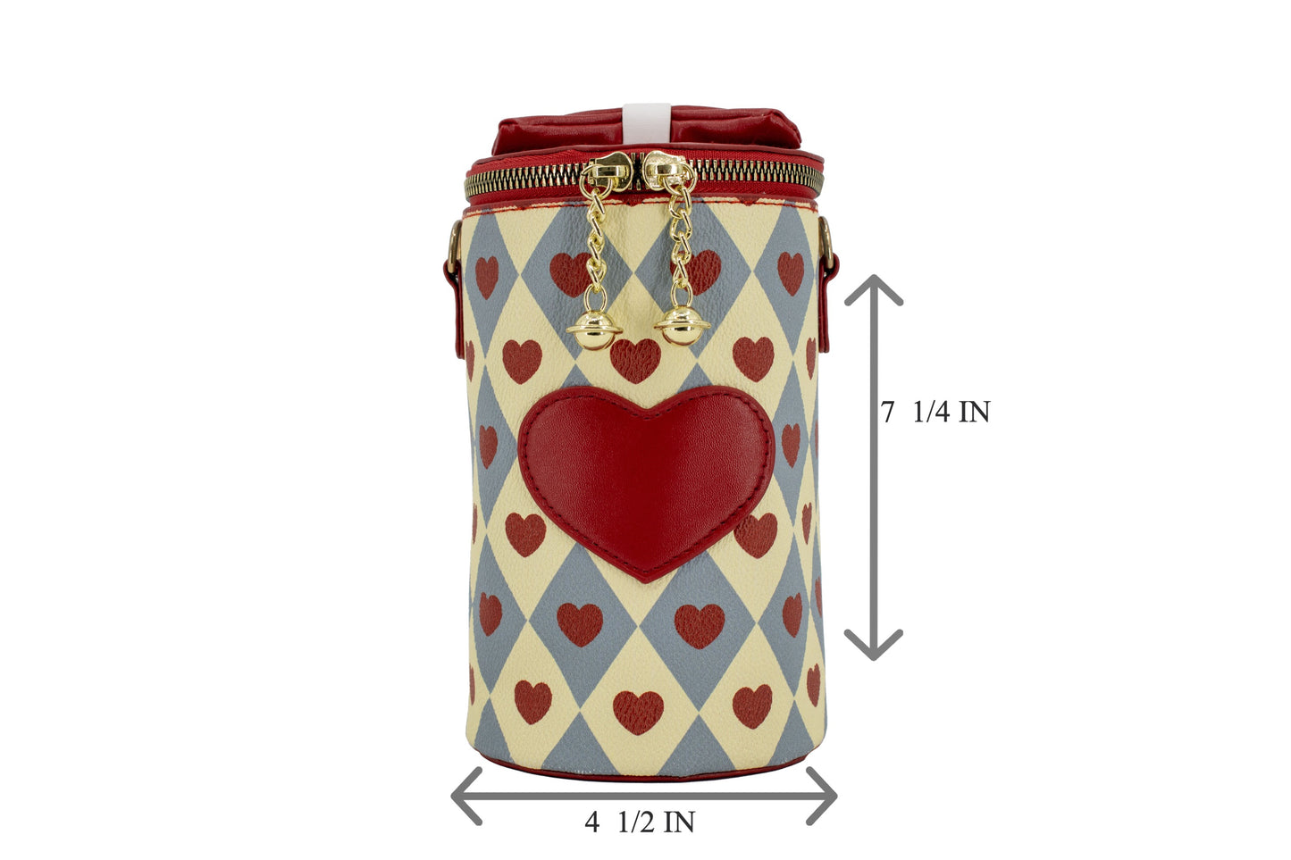 HEART BUCKET BAG