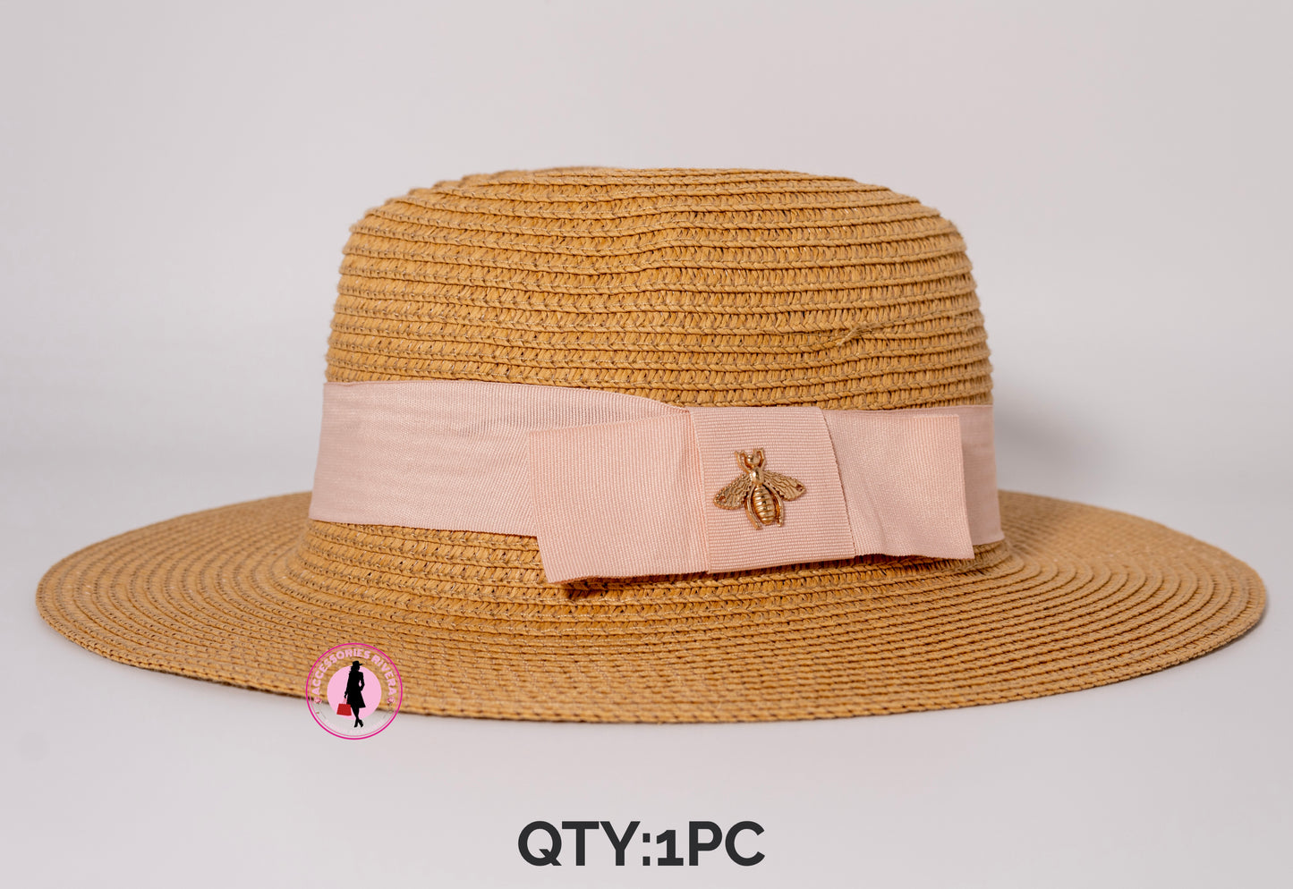 SUNHAT WITH BEE CHARM