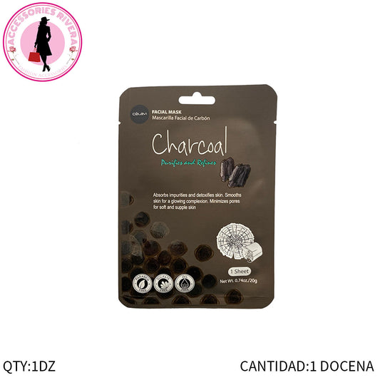 DOZEN CHARCOAL FACIAL MASK