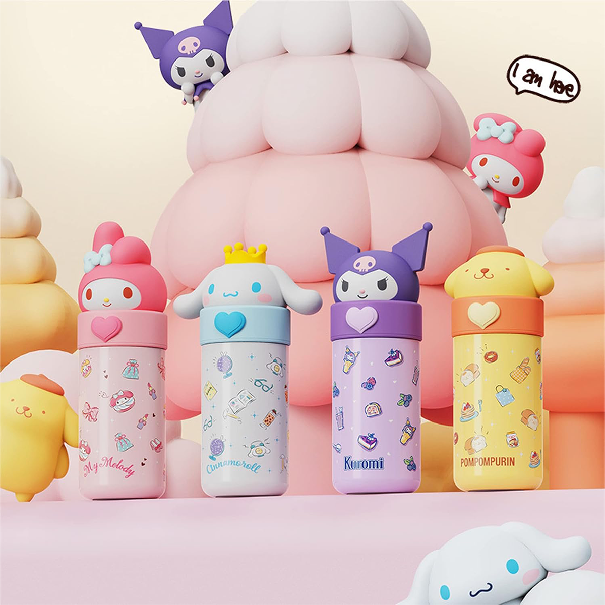 CINNAMOROLL WATER BOTTLE