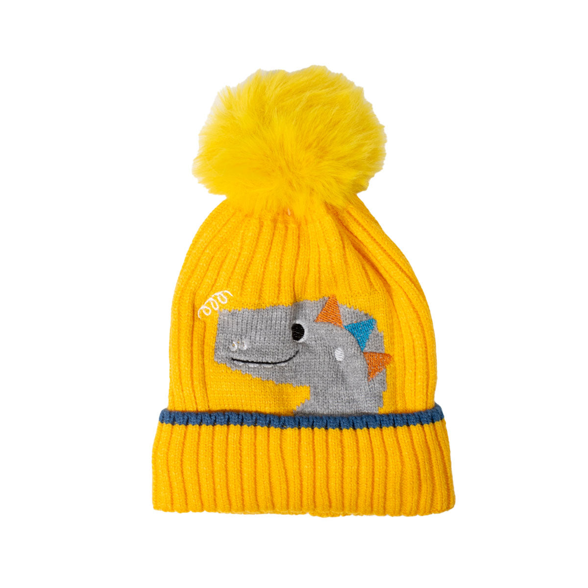 BEANIE WITH DINOSAUR DESIGN