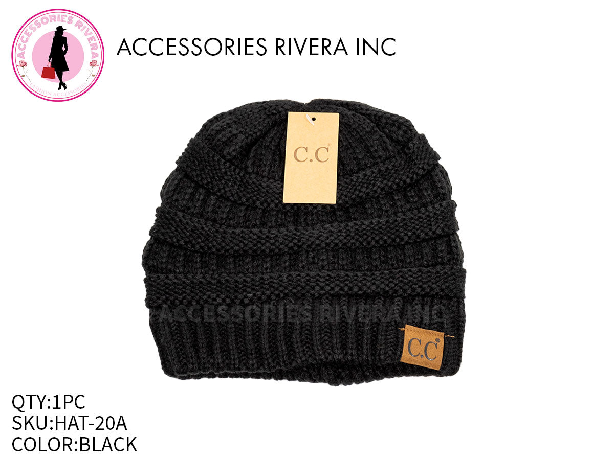 BEANIE C.C BLACK 20A