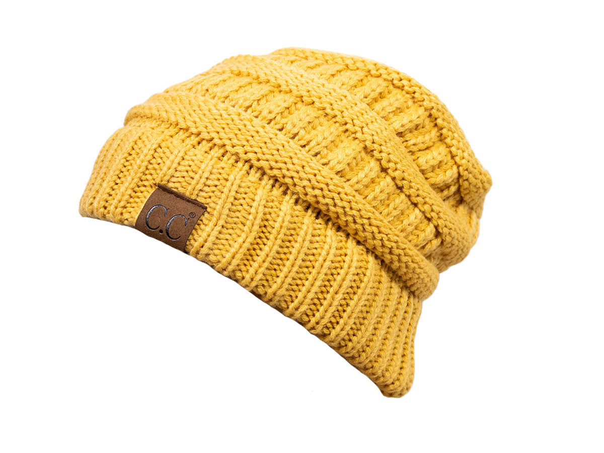 BEANIE C.C HONEY MUSTARD