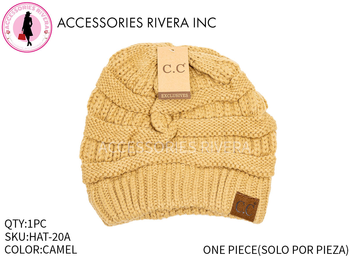 BEANIE C.C CAMEL