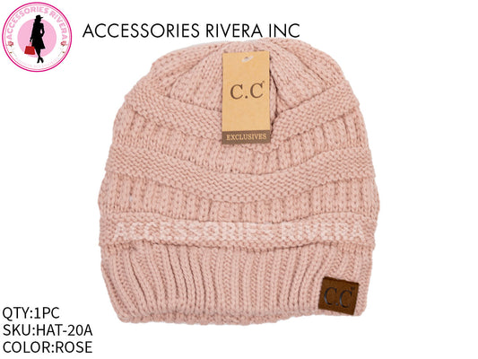 BEANIE C.C ROSE