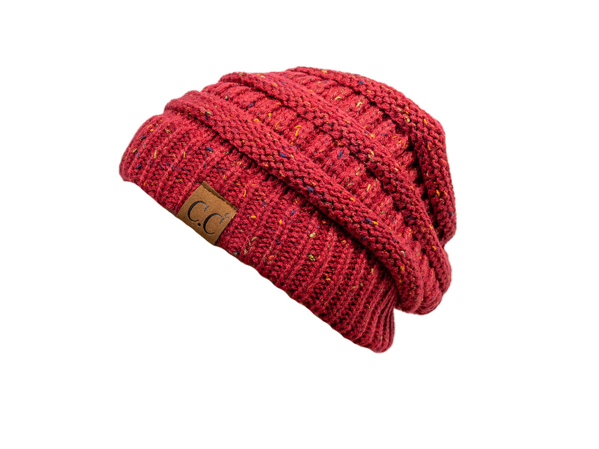 BEANIE C.C BURGUNDY