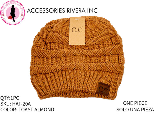 BEANIE C.C TOAST ALMOND