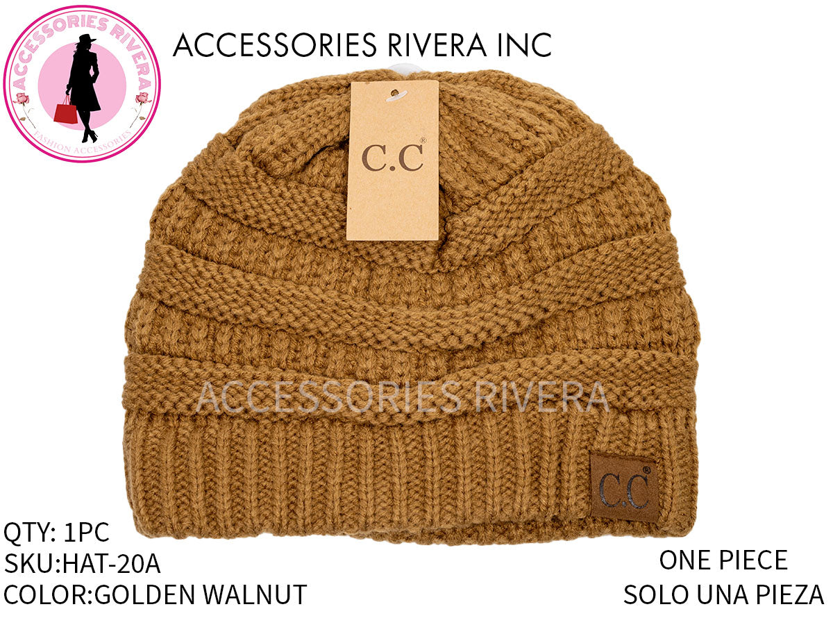 BEANIE C.C GOLDEN WALNUT