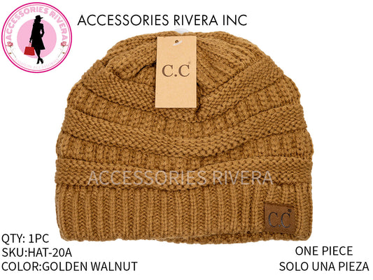 BEANIE C.C GOLDEN WALNUT