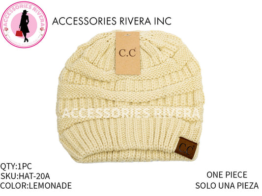 BEANIE C.C LEMONADE