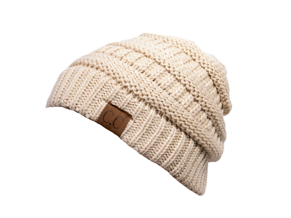 BEANIE C.C BEIGE 20A