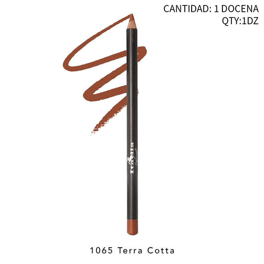 DOZEN ULTRA FINE LIP LINER 1065 TERRA COTTA