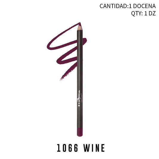 DOZEN ULTRA FINE LIP LINER 1066 WINE